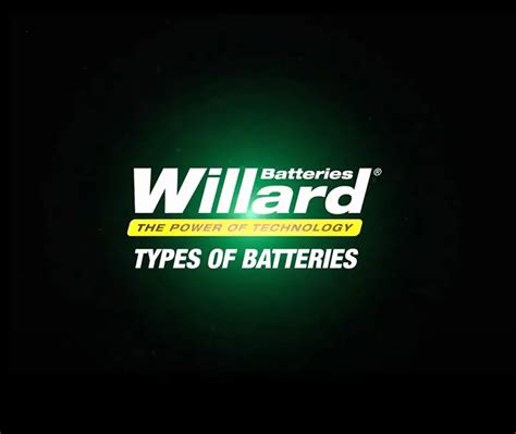 Find your battery with the Willard battery selection tool.